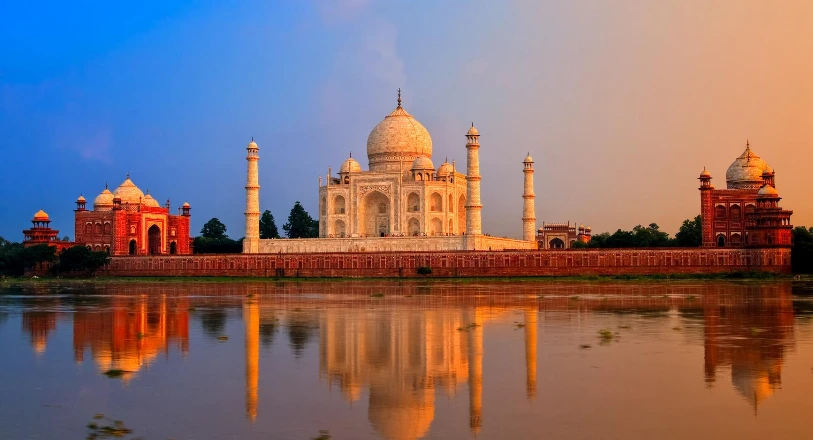 Taj Mahal in India