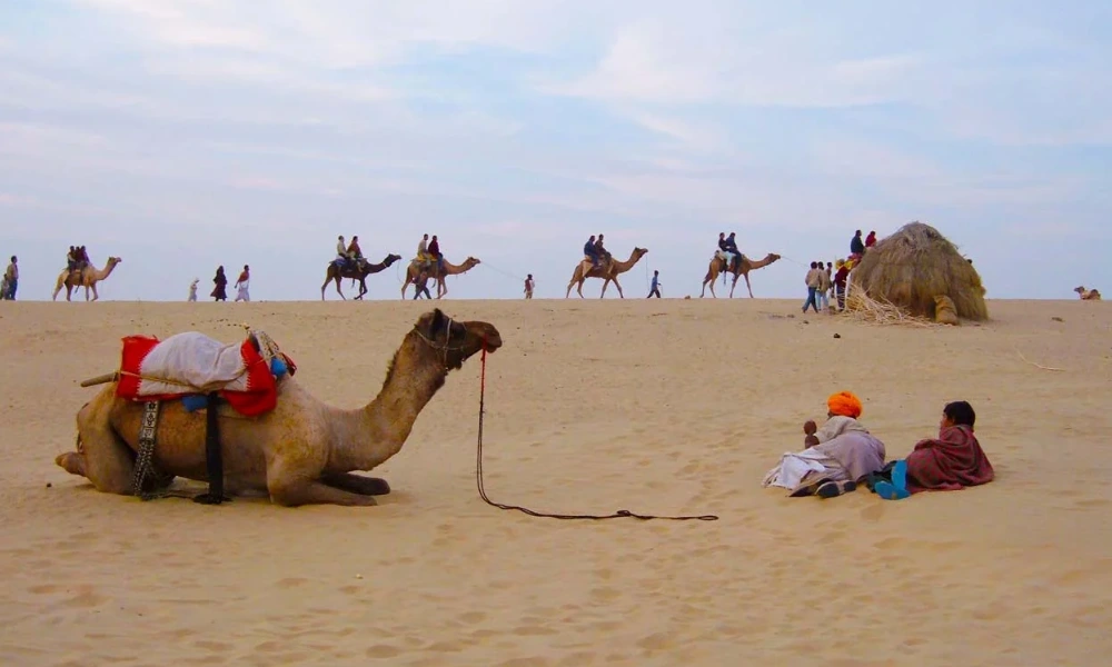 Khuri Sand Dunes - Jaisalmer Desert Safari Tour Khuri Sand Dunes - Jaisalmer Desert Safari Tour