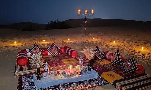 tasting food at desert in jaisalmer tasting food at desert in jaisalmer