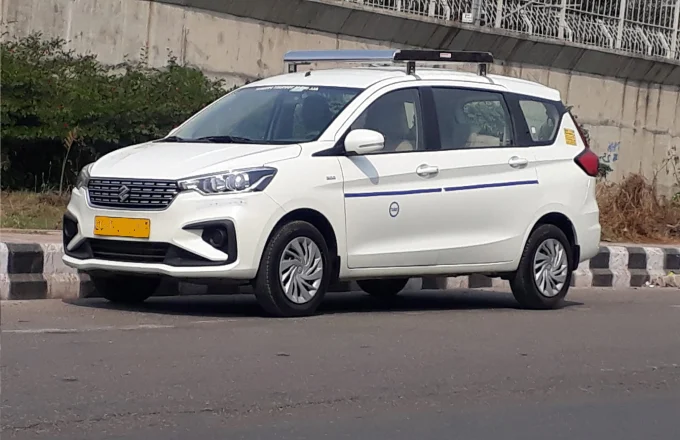 SUV car rental India Maruti Ertiga